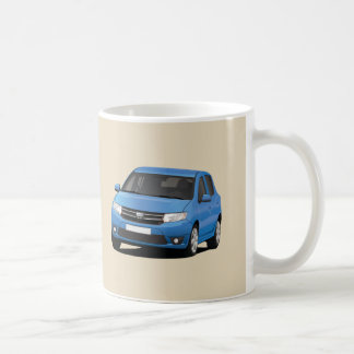 Blue Dacia Sandero 2 x image - Coffee Mug