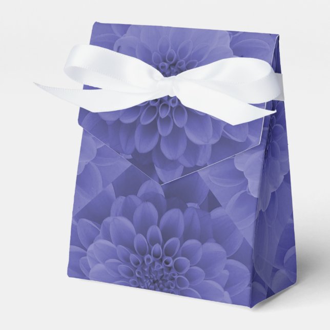 Blue Dahlia Favour Box (Front Side)