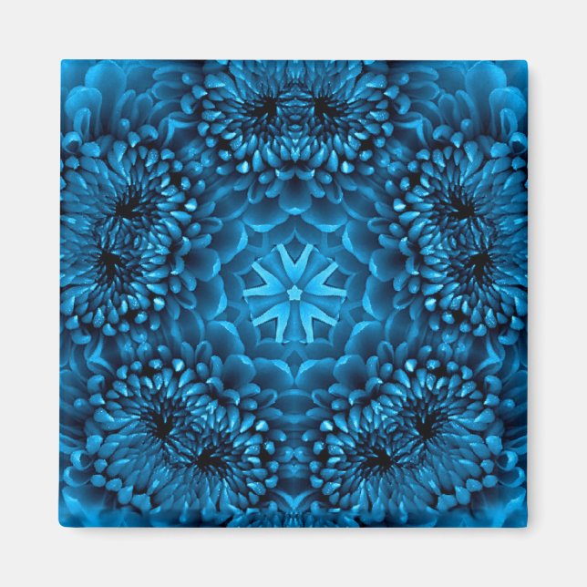 BLUE DAHLIA MAGNET (Front)