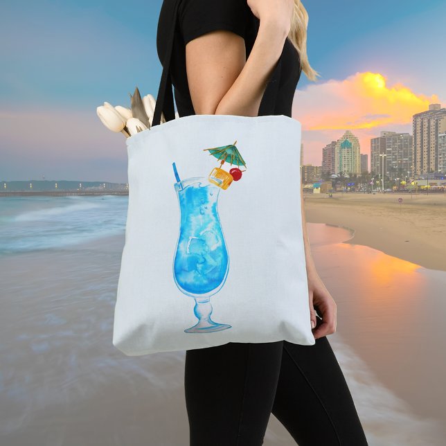 Blue Daiquiri  Pale Blue Tote Bag (Creator Uploaded)