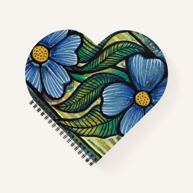 Blue Daisies                                       Notebook (Front)
