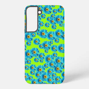 Blue Daisies Samsung Galaxy Case