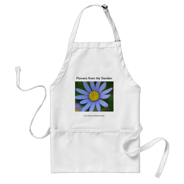 Blue Daisy - California Gardens Apron (Front)