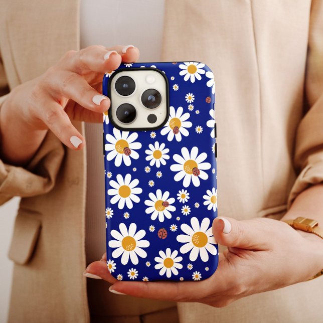 Blue Daisy Flower  | iPhone 14 Case-Mate Case (Creator Uploaded)