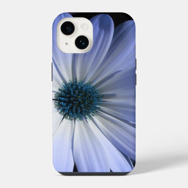 Blue Daisy Flower iPhone Case (Back)