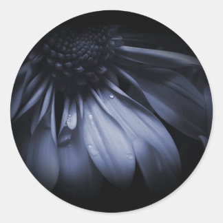 Blue Daisy Flower Stickers