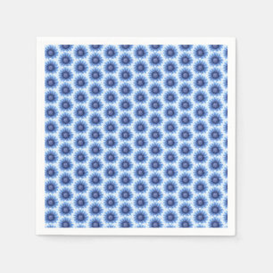 Blue Daisy Napkin All Over Print