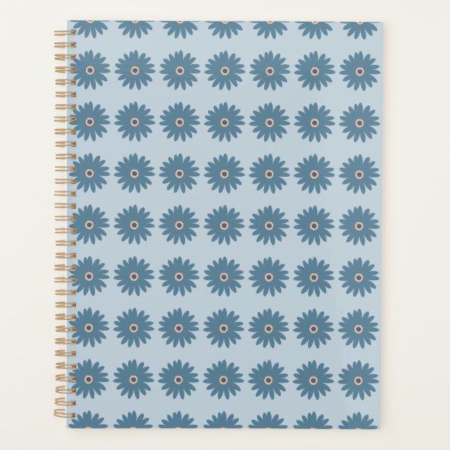 Blue Daisy Planner (Front)