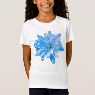 Blue daisy, retro floral photo T-Shirt