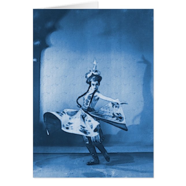 Blue Dancer Digital Art (Front)