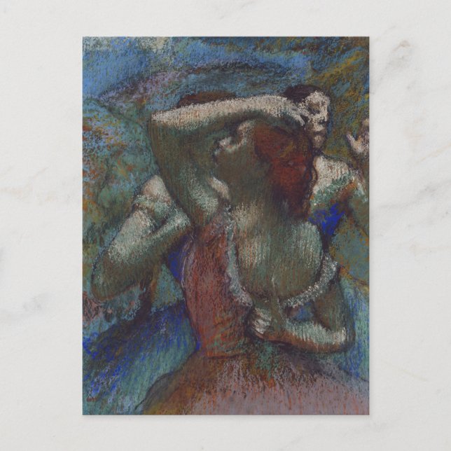 Blue Dancers Edgar Degas Postcard (Front)