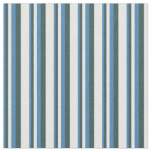Blue, Dark Slate Grey, and Mint Cream Coloured Fabric