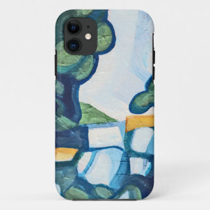 Blue Day Inspirational Landscape iPhone 11 Case