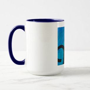 Blue Decade Birthdday Mug