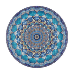Blue Decorative Cutting Board