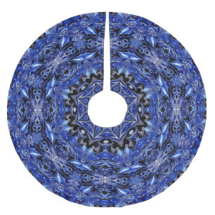Blue Decorative Tree Skirt