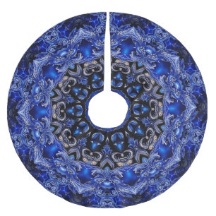 Blue Decorative Tree Skirt