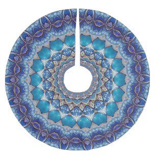 Blue Decorative Tree Skirt
