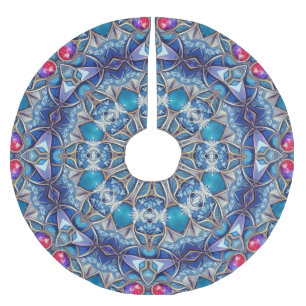 Blue Decorative Tree Skirt