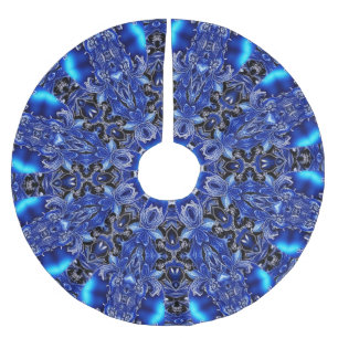 Blue Decorative Tree Skirt