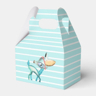 Blue Deer Favour Box