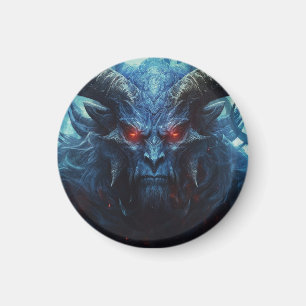 Blue demon magnet