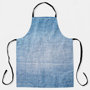 Blue denim jeans texture apron