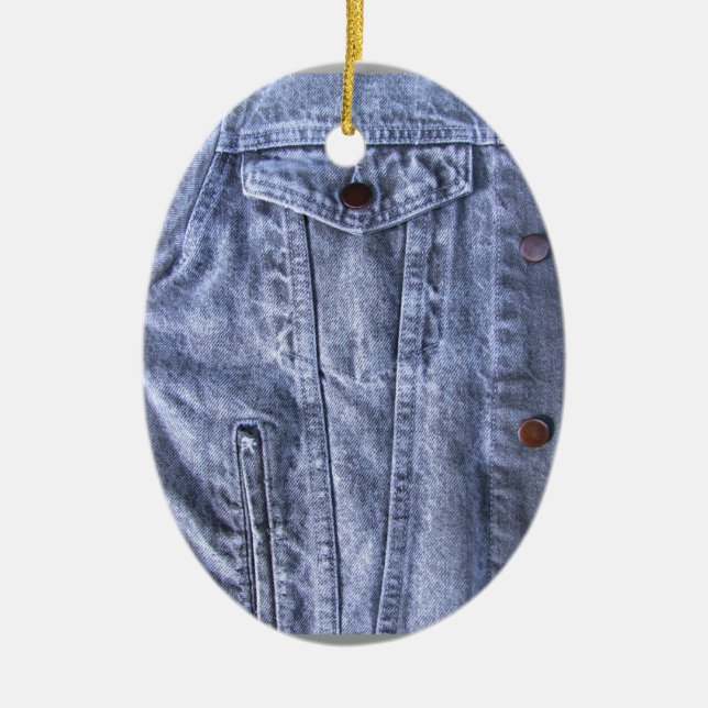 Blue Denim ~ ornament (Front)