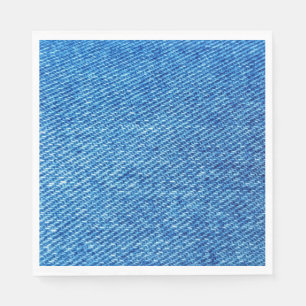 Blue Denim Texture Napkin