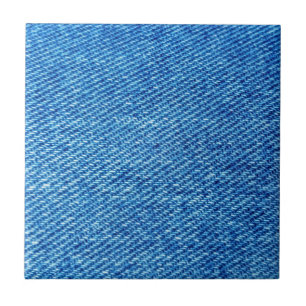 Blue Denim Texture Tile