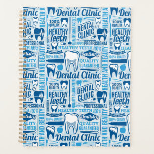 Blue Dental Clinic Pattern Planner