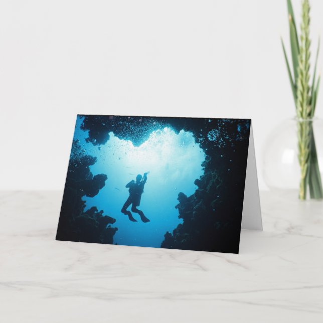 Blue Descent Card (Front)