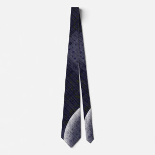 Blue Design  Tie