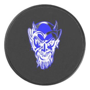 Blue Devils Hockey Puck