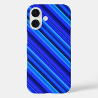 Blue diagonal stripes
