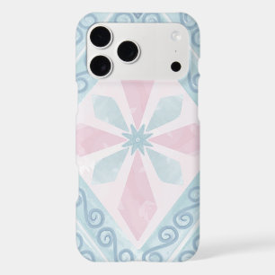 Blue Diamond Geometric Pattern