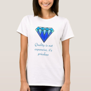 Blue Diamond, I am Priceless T-shirt