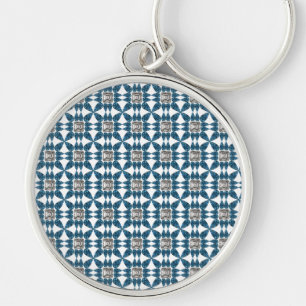 Blue Diamond Key Ring