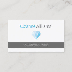 Blue Diamond Logo II Business Card