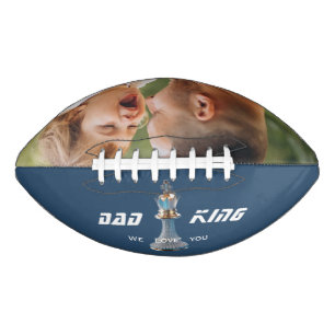 Blue Diamond Metallic King Chess Fathers Day American Football