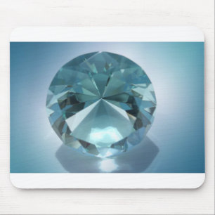 blue diamond mouse mat