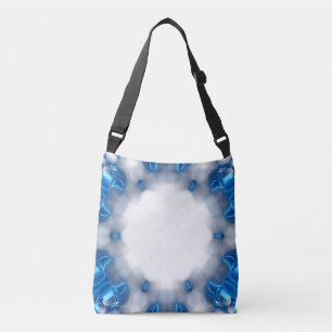 Blue Diamonds Crossbody Bag