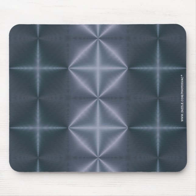 Blue Diamonds Mouse Mat (Front)