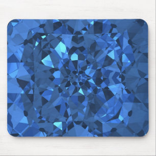 Blue Diamonds Mouse Mat