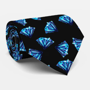 Blue Diamonds   Tie