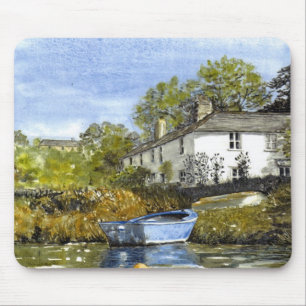 'Blue Dinghy' Mousepad