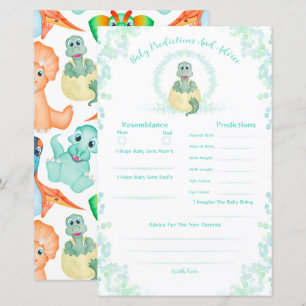 Blue Dinosaur Baby Shower Predictions And Advice