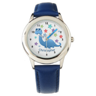 Blue Dinosaur Kid Watch