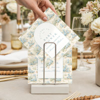 Blue Dinosaur Storybook Baby Shower