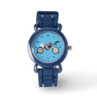 Blue Dirtbike Sports Kids Boy Motorbike